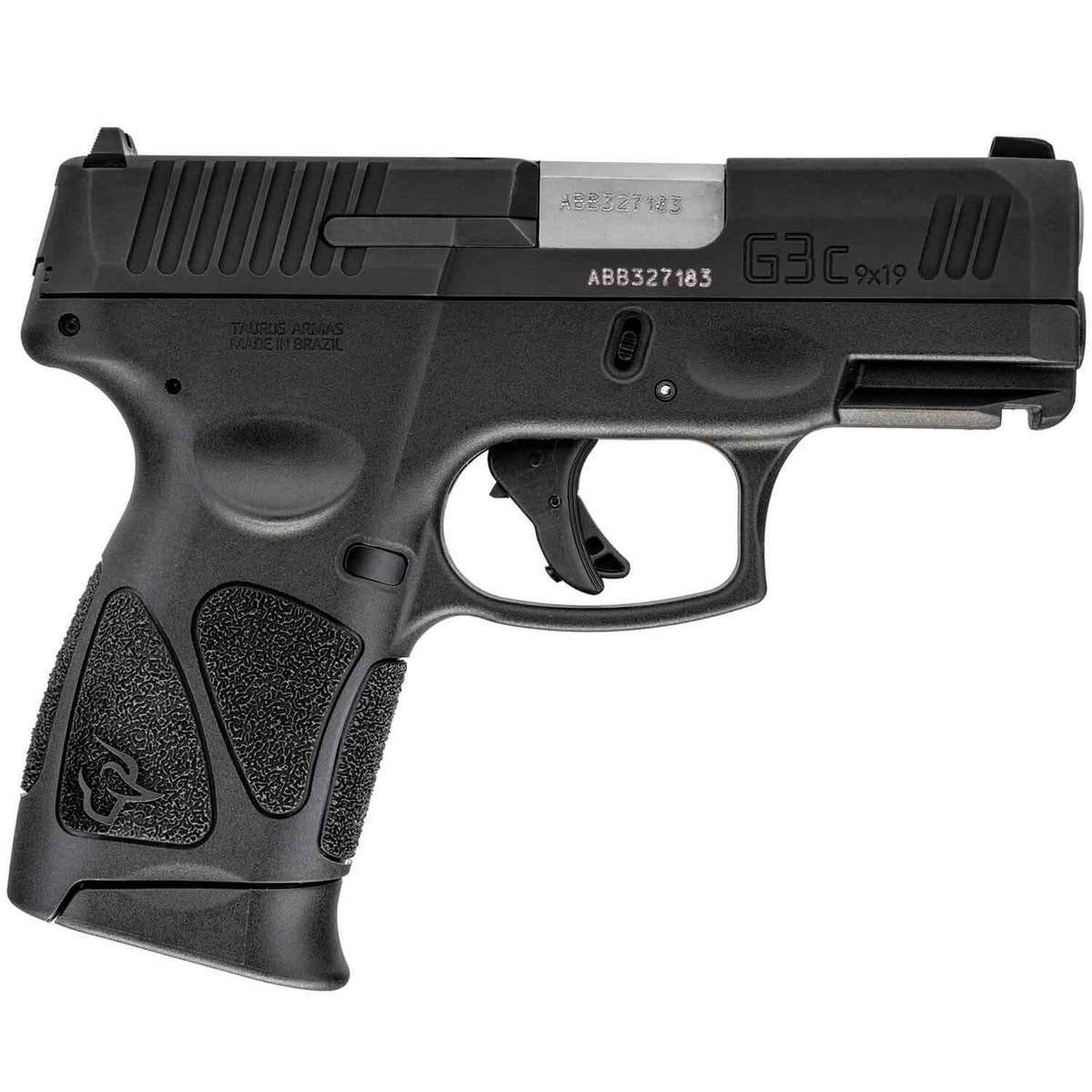 Taurus G3C 9mm Luger 3.2in Tennifer Matte Black Pistol - 12+1 Rounds