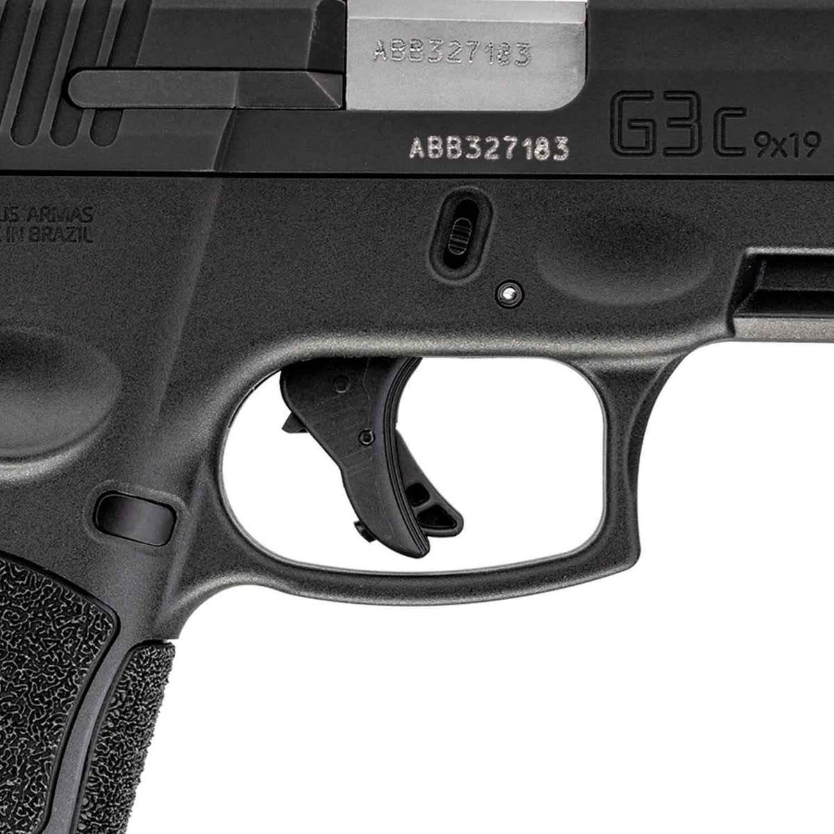 Taurus G3C 9mm Luger 3.2in Tennifer Matte Black Pistol - 12+1 Rounds - Image 3