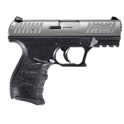 Walther CCP M2 9mm Luger 3.54in Stainless Steel Pistol - 8+1 Rounds - Shooting Gear | Rare Breed Triggers FRT - 15