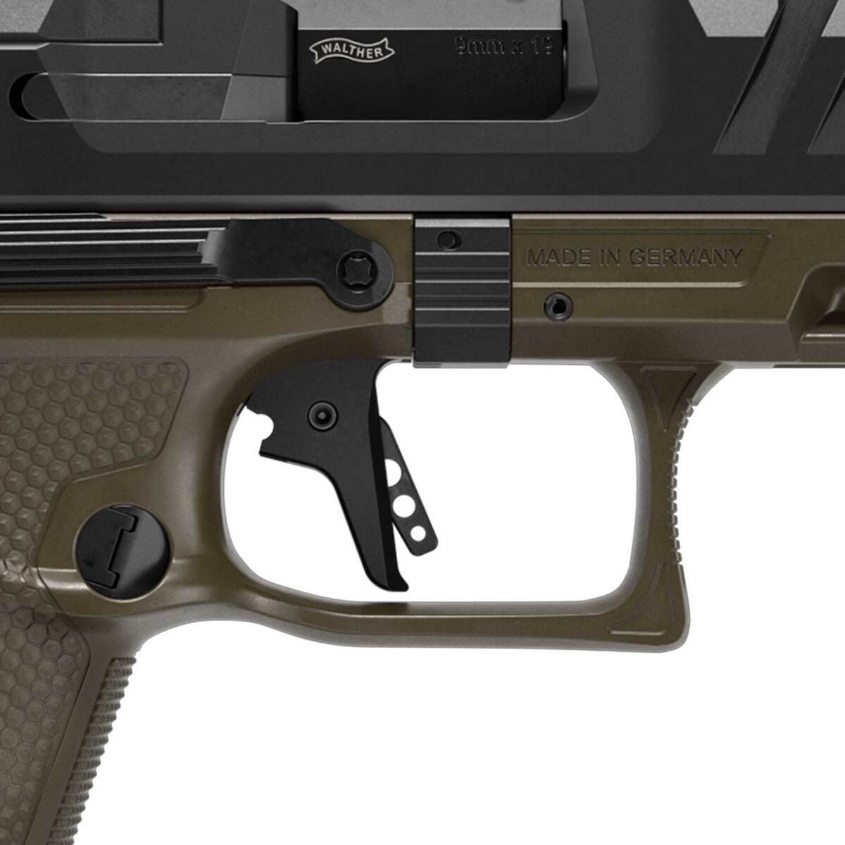 Walther PDP Pro-E 9mm Luger 4in OD Green Pistol - 18+1 Rounds - Image 2