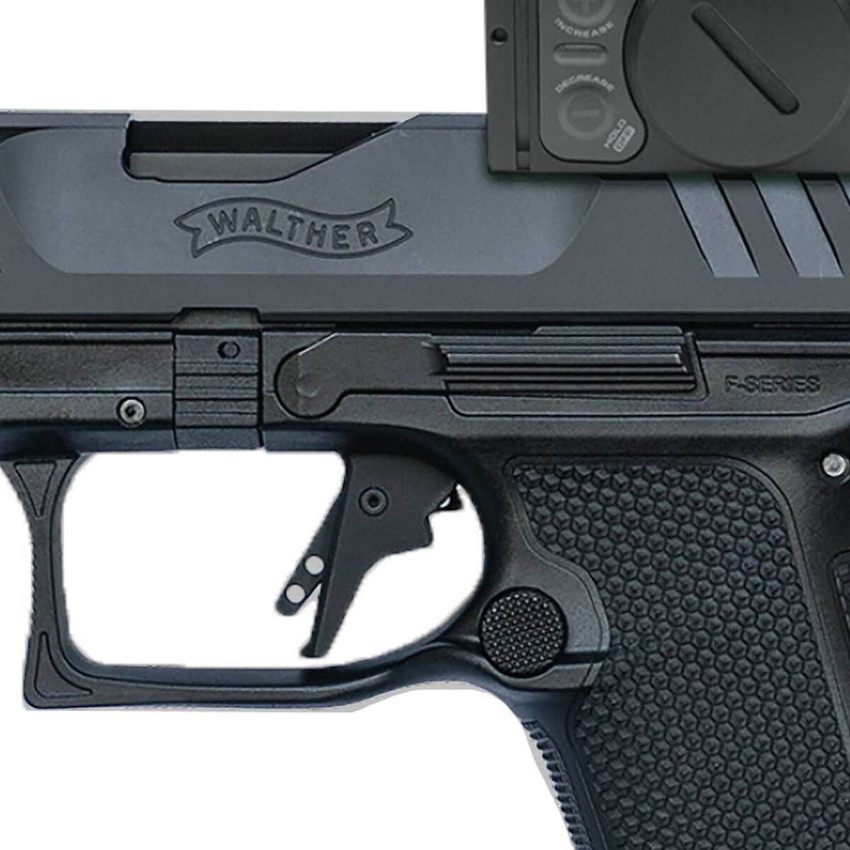 Walther PDP Pro-F w/ Aimpoint ACRO optic 9mm Luger 4in Black Pistol - 18+1 Rounds - Image 3