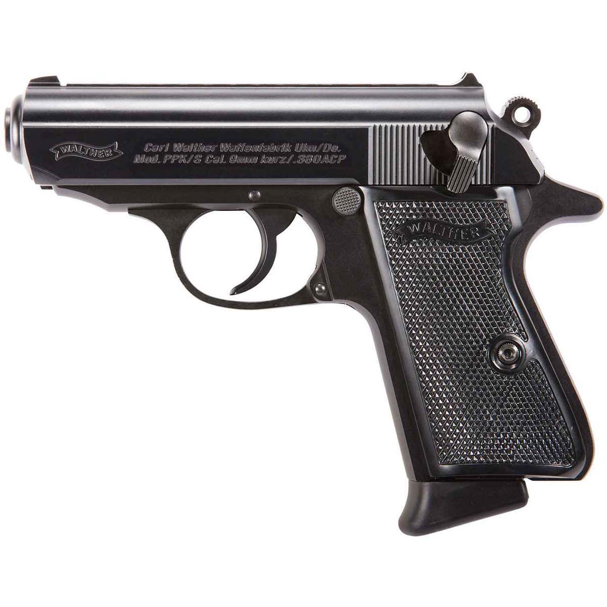Walther PPK/S 380 Auto (ACP) 3.3in Black Pistol - 7+1 Rounds - Image 2
