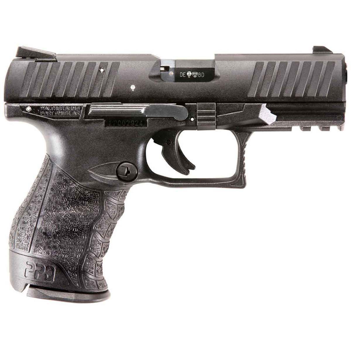 Walther PPQ M2 22 Long Rifle 4in Matte Black Tenifer Pistol - 10+1 Rounds