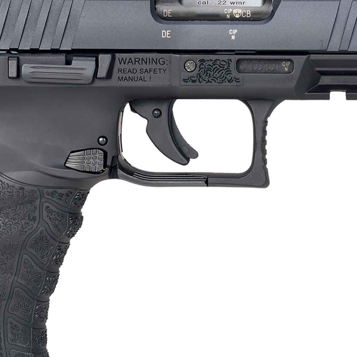 Walther WMP Optic Ready 22 WMR 4.5in Black Pistol - 15+1 Rounds - Image 2