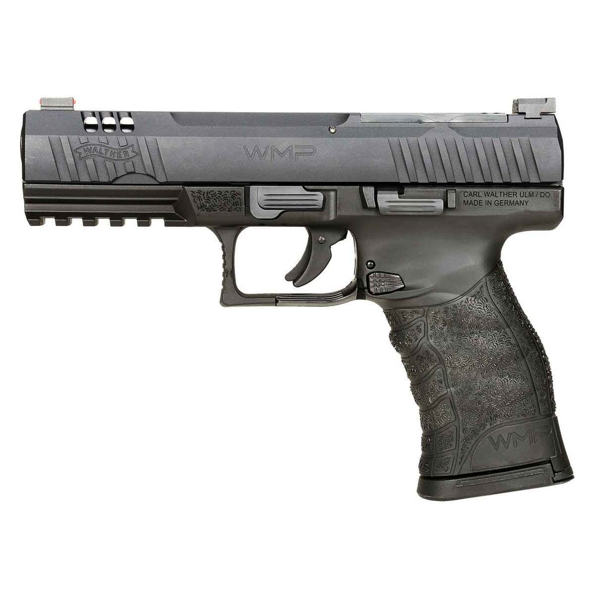 Walther WMP 22 WMR (22 Mag) 4.5in Black Aluminum Pistol - 10+1 Rounds - Image 2