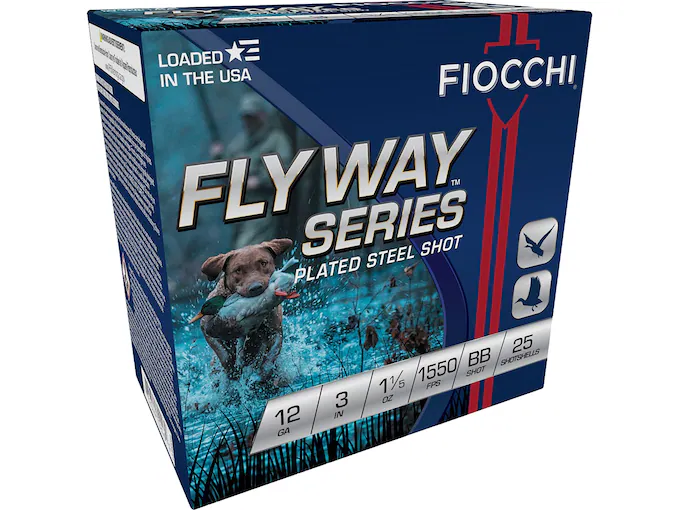 Glock Switch Fiocchi 34 Speed Steel 12 Gauge Ammo - High-Velocity Steel Shot for Hunting