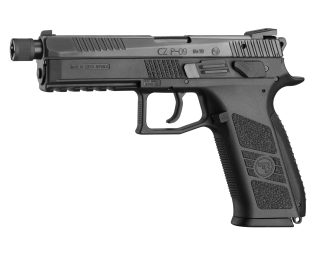 CZ P-09 Suppressor-Ready 9mm Pistol with Threaded Barrel