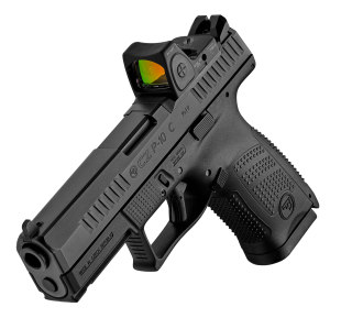 CZ P-10 C Optics-Ready Pistol | 9mm Compact Handgun for Self-Defense