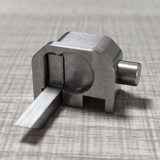 Glock Full Auto Conversion Selector Switch in Silver Stainless Steel for Models G17, G19, G22, G23, G26