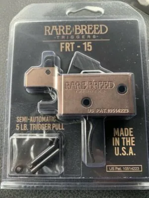 Rare Breed Triggers FRT-15 Forced Reset Trigger for AR-15 Platforms