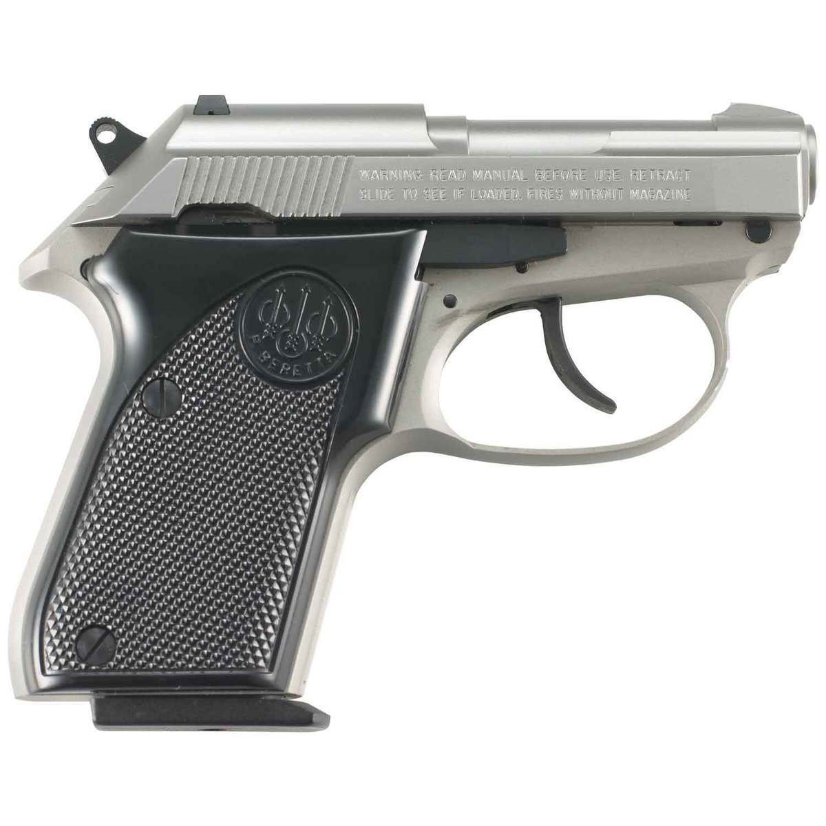 Beretta Tomcat Inox .32 ACP Stainless Steel Pistol – 2.4 Inch Barrel, 7+1 Rounds, California Compliant
