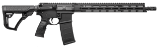 Daniel Defense DDM4 V7 AR-15 Rifle - 16" Threaded Barrel, Black, M-Lok Handguard, 223 Remington/5.56x45mm