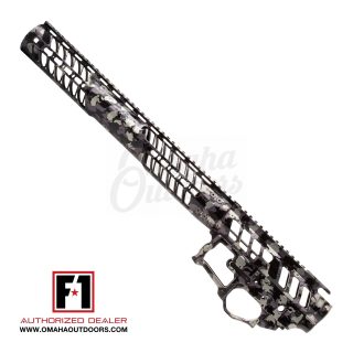F1 Firearms BDR-15 3G Chassis Carbon Camo Receiver Set for AR-15 Rifle