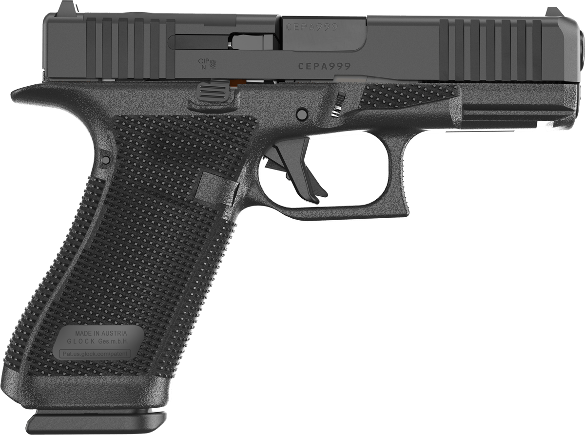 Glock G45 Gen6 9mm Pistol with 17-Round Magazine - MOS Ready
