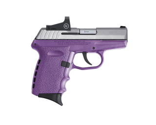 SCCY CPX-2 9mm Double-Action Only Pistol with Purple Frame