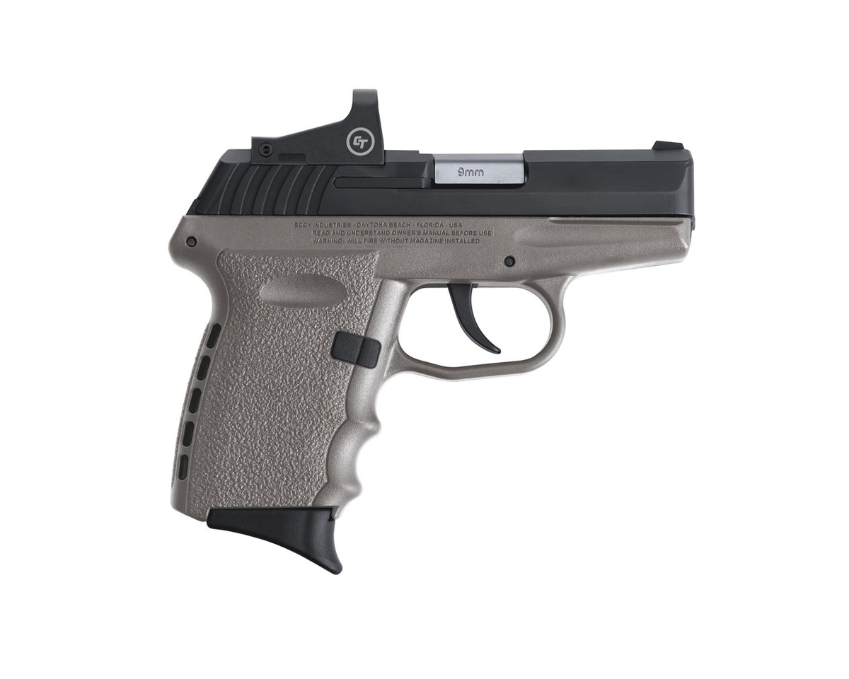 SCCY CPX-2 9mm Pistol - Double Action Only with 10+1 Capacity