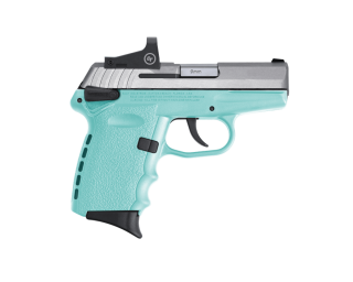 SCCY CPX-1 9mm Pistol - Double Action Only with Threaded Barrel and Red Dot Sight Ready