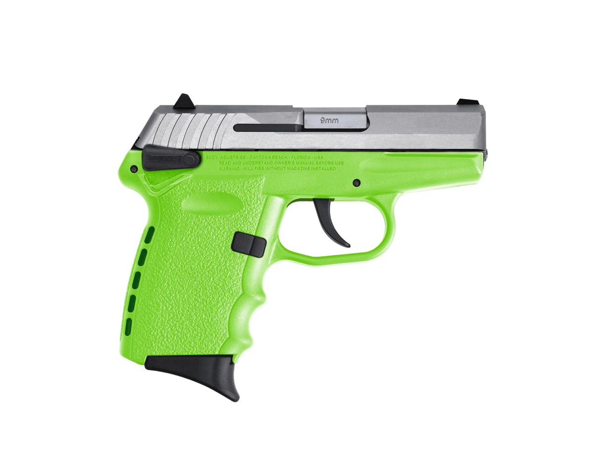 SCCY CPX-1 9mm Pistol - Double Action Only with Threaded Barrel and Gray Frame