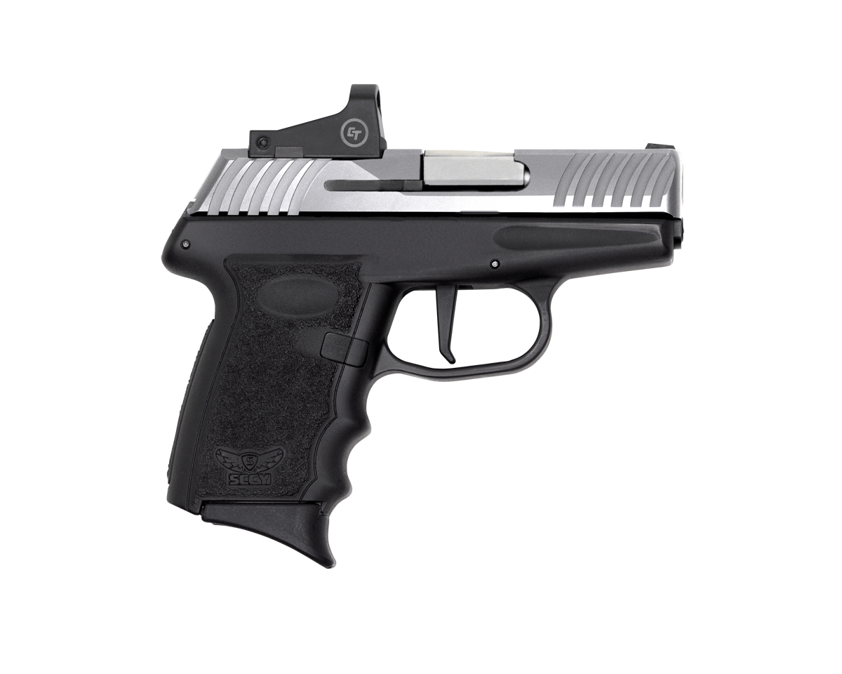 SCCY Industries DVG-1 RD 9mm Pistol - Double Action Only with Red Dot Sight