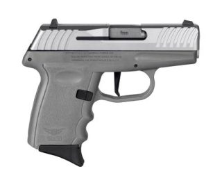 SCCY DVG-1 9mm Pistol - Double Action Only (DAO) Compact Handgun with Stainless Steel Slide