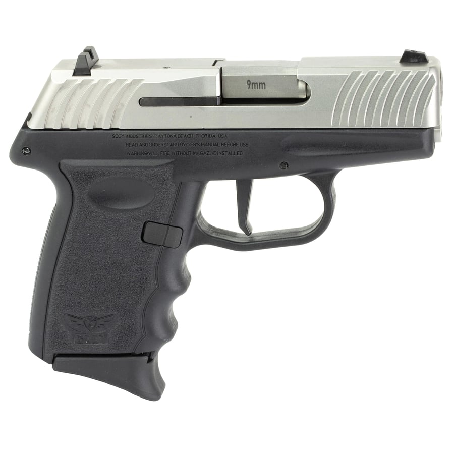 SCCY DVG-1 Double Action Only Pistol - 9mm Luger - 10+1 Rounds - Black Finish