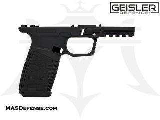 Geisler Defence 80% 19X V2 Pistol Frame Kit with Rails and Jig - Black