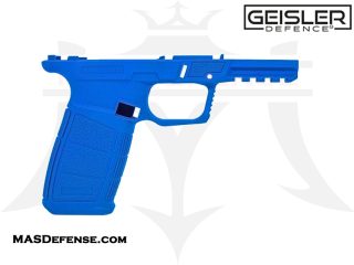 Geisler Defence 80% 19X V2 Pistol Frame Kit with Rails and Jig - Dark Blue | 1911-Style Build Kit
