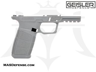 Geisler Defence 80% 19X V2 Pistol Frame Kit with Rails and Jig - Gray Polymer Frame