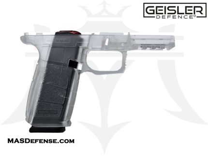 Geisler Defence 80% 19X V2 Pistol Frame Kit with Rails and Jig - Translucent Polymer - Handguns | Rare Breed Triggers FRT - 15