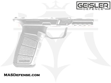 Geisler Defence 80% 19X V2 Pistol Frame Kit with Rails and Jig - White Polymer - Handguns | Rare Breed Triggers FRT - 15