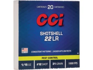 CCI Shotshell 22LR Ammo 31 Grain Lead Shot - Fast Ship for sale