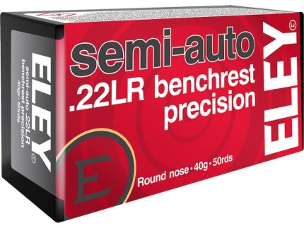Eley Semi-Auto Benchrest Precision 22LR Ammo 40 Grain Round Nose - Accessories | Rare Breed Triggers FRT - 15