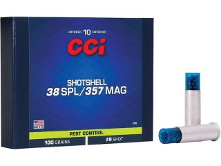 CCI Shotshell 38 Special Ammo 100 Grain Lead Shot 200 rounds for sale