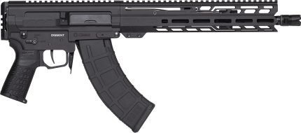 CMMG 86A8E0BAB Dissent MK47 7.62x39mm 30+1 12.50″ Black Nitride Threaded Barrel, M-LOK Handguards, Black Armor Cerakote Aluminum Picatinny Rail Receiver