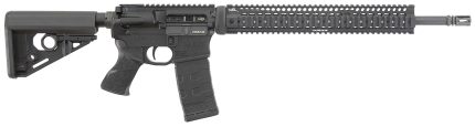 Larue Tactical LT1555618QUAD LT15  Quad Rail 5.56 30+1 18″ Stealth Barrel Black Right Hand