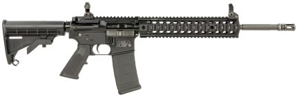 Smith & Wesson M&P15 T 5.56 NATO 16 inch Troy Quad Rail