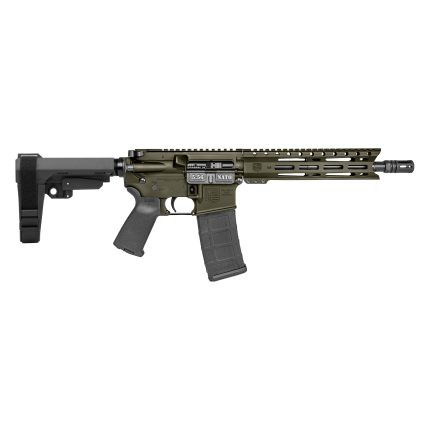 Diamondback DB15 Pistol 5.56 NATO 10″ OD Green SBA3