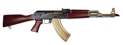 Zastava ZPAP M70 Rifle 7.62×39 Gold Cerakote Serbian Red