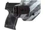 Tenifer Matte Black 9mm Luger Compact 12 Rds. MFT B/W Holster