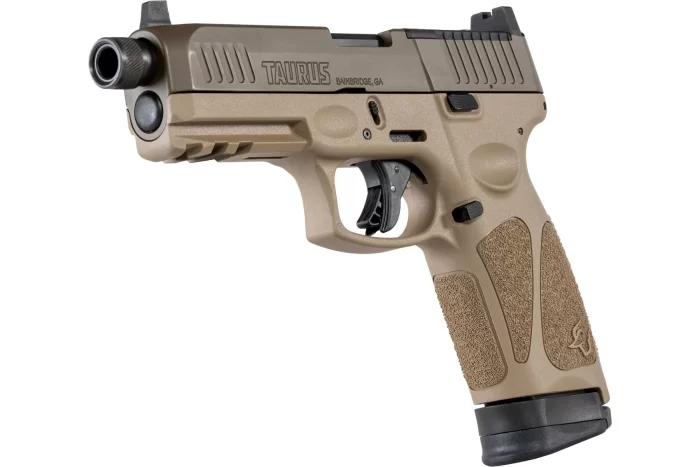 T.O.R.O. Cerakote Patriot Brown Tan 9mm Luger Full Size 17 Rds. Tall Co-Witness Sights