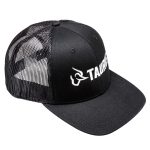 Taurus Logo Black Low Profile Trucker Hat