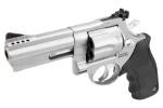 44 Mag Matte Stainless 4.00 in. Soft Rubber