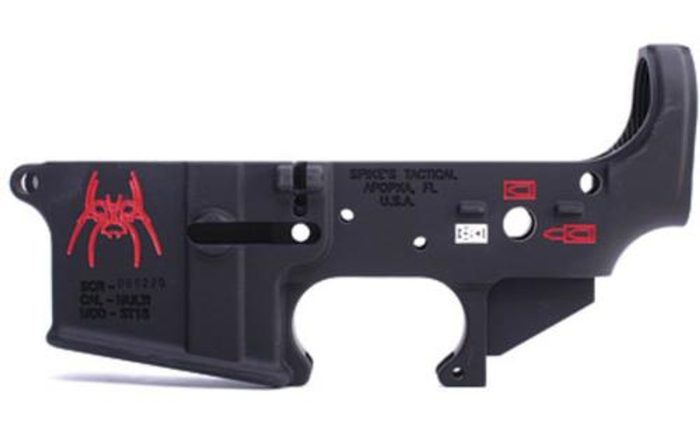 Spike's Spider AR-15 Stripped Lower Black