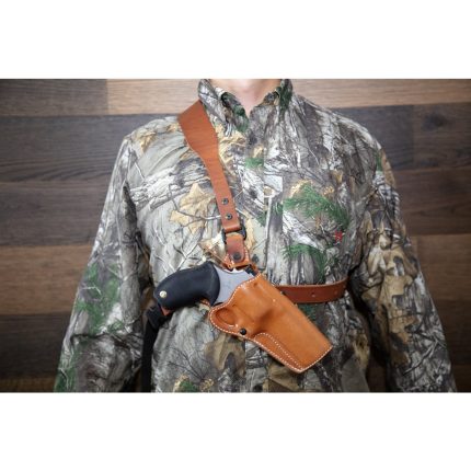 Diamond D Guides Choice™ Leather Chest Holster Taurus Tracker 4"