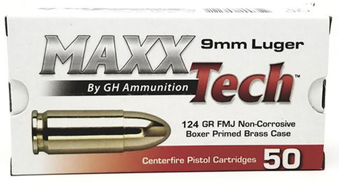 MaxxTech 9mm 124gr