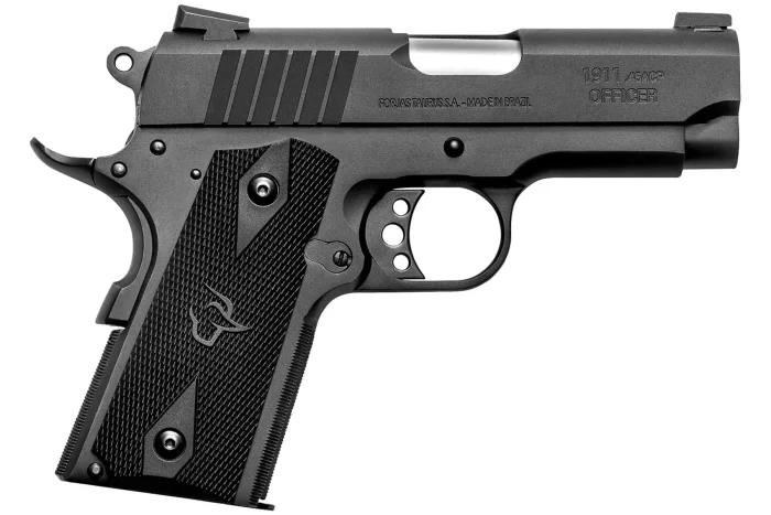 Officer 45 ACP Matte Black Compact