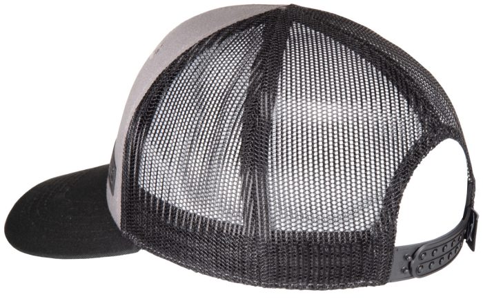 Taurus Logo Charcoal/Black High Profile Mesh Hat