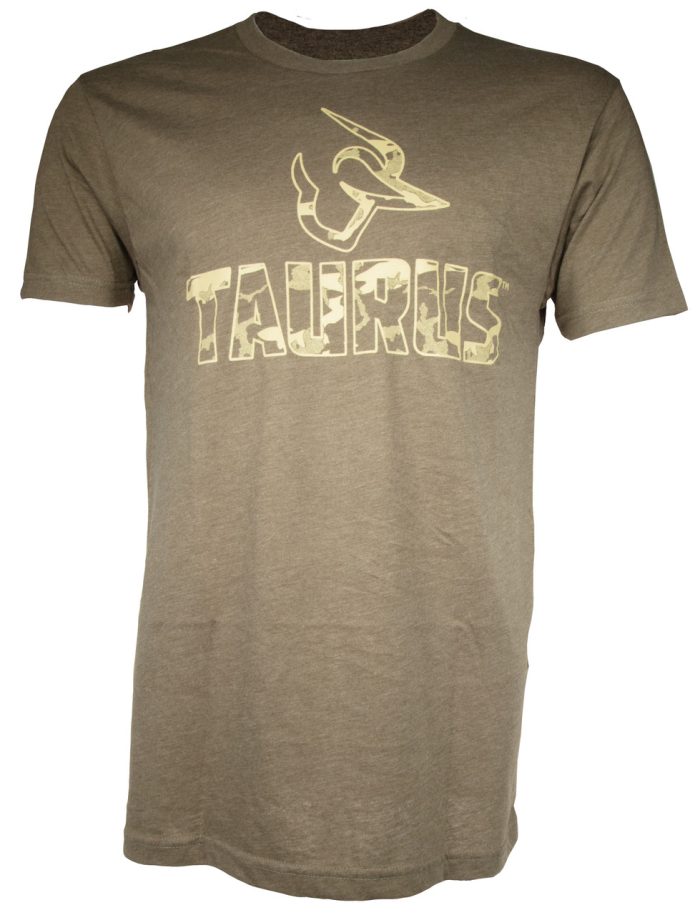 Taurus Green Camo Logo Tee