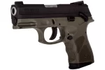 Matte Black / OD Green 9mm Luger Compact 17 Rds.