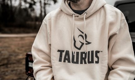 Taurus Logo Hoodie Tan